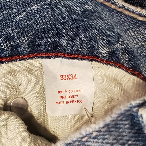 Arizona Men's Blue Jeans - Picture 6 of 6